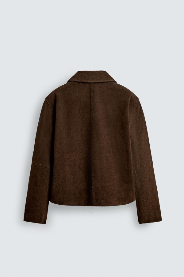LEATHER SUEDE JACKET