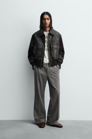 LIMITED EDITION CROPPED LEATHER JACKET