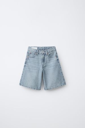 LONG DENIM SHORTS