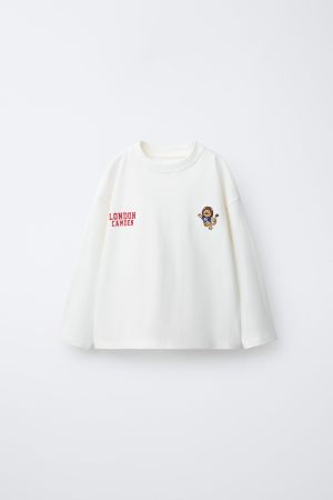 EMBROIDERED LION T-SHIRT