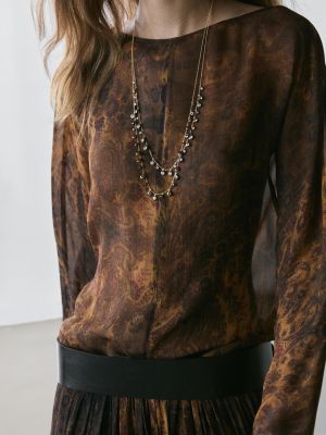 Antique rhinestone necklace