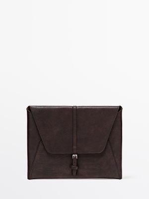Nappa leather iPad case