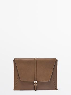 Nappa leather iPad case