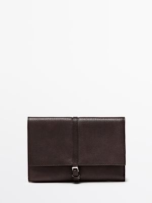 Nappa leather tech accessory case