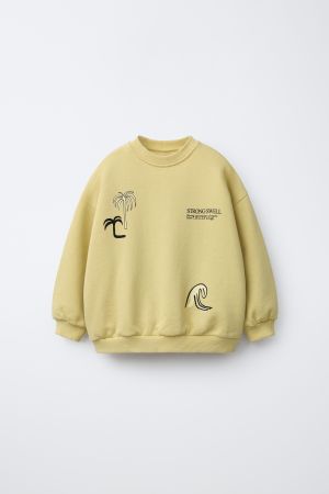 SURF PRINT SWEATSHIRT