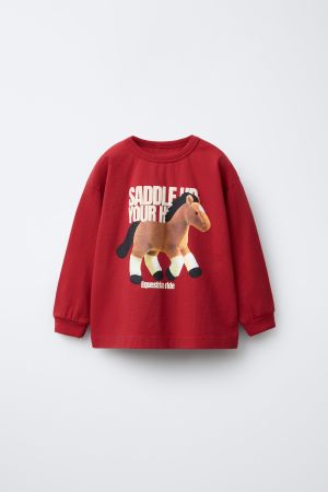 HORSE PRINT T-SHIRT