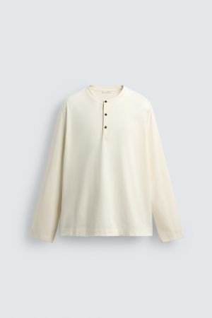 SOFT HENLEY SHIRT