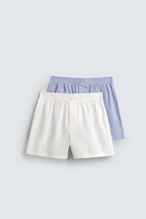 COMBINED POPLIN BOXERS 2-PACK LIMITED EDITION