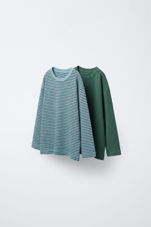 TWO-PACK OF STRIPED T-SHIRTS