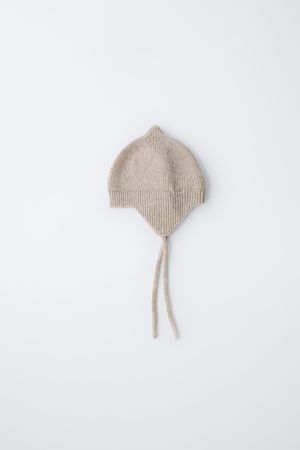 WOOL KNIT BONNET
