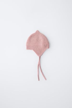 KNIT BONNET WITH WOOL