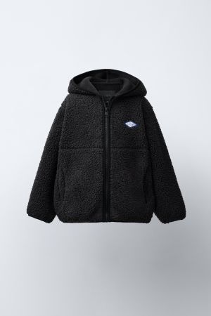 HOODED FLEECE JACKET