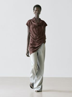 Asymmetric Draped Top