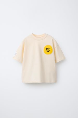 SUN EMBROIDERED T-SHIRT