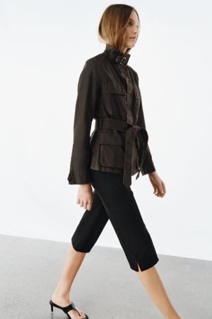 ZW COLLECTION WAXED EFFECT JACKET