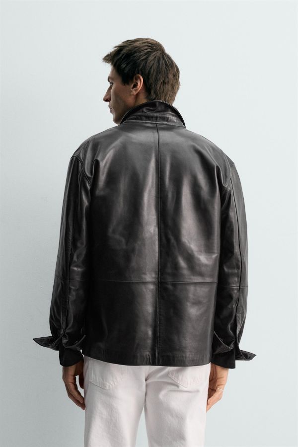 LIMITED EDITION NAPA LEATHER OVERSHIRT