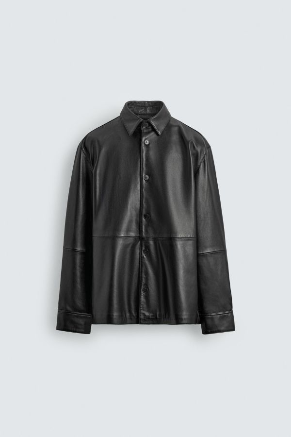 LIMITED EDITION NAPA LEATHER OVERSHIRT