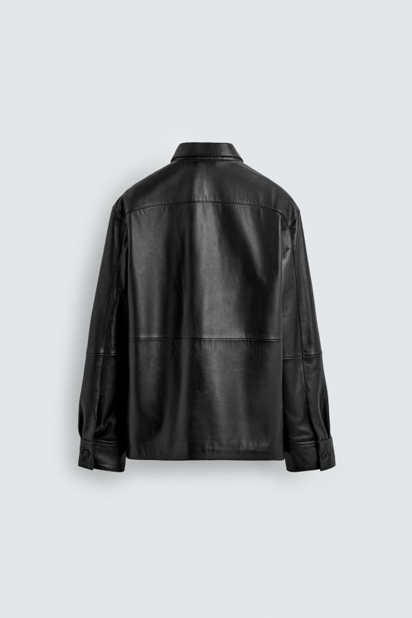 LIMITED EDITION NAPA LEATHER OVERSHIRT
