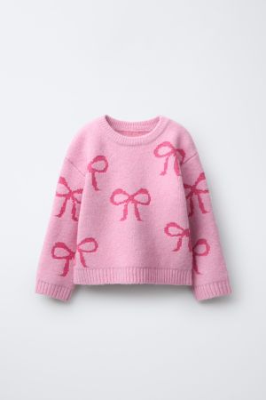 BOW KNIT JUMPER