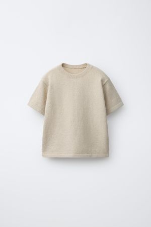RUSTIC KNIT T-SHIRT