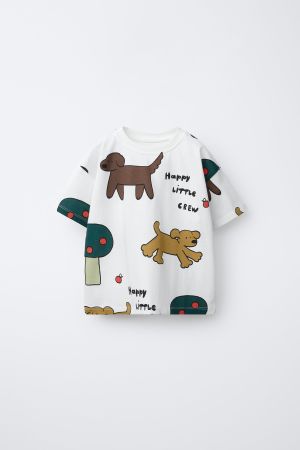 DOG PRINT T-SHIRT