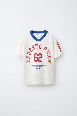 VARSITY TEXT T-SHIRT