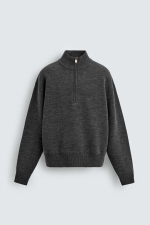 QUARTER-ZIP JUMPER