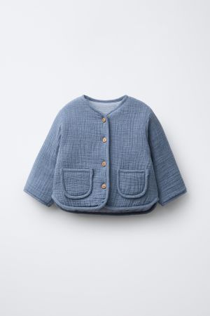 TEXTURED QUILTED JACKET