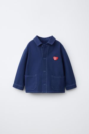 HEART PATCH OVERSHIRT