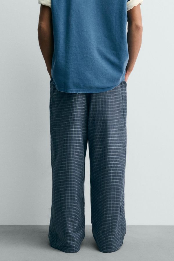 PLAID BAGGY FIT PANTS LIMITED EDITION