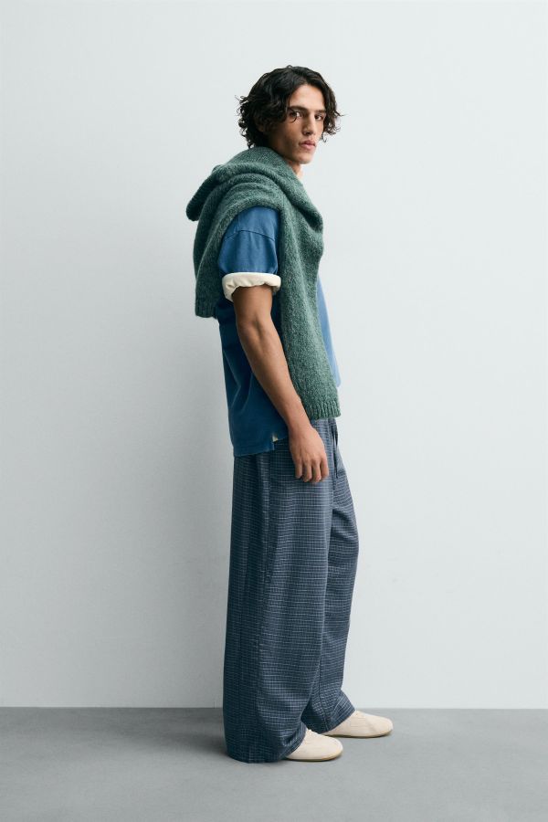 PLAID BAGGY FIT PANTS LIMITED EDITION