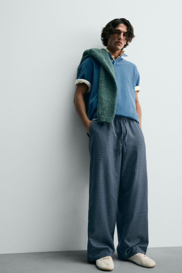 PLAID BAGGY FIT PANTS LIMITED EDITION