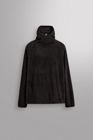 TEXTURED SKI FLEECE HOODIE