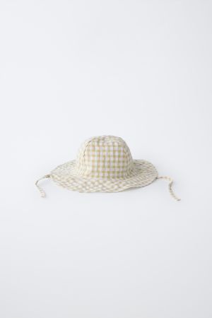 GINGHAM BUCKET HAT