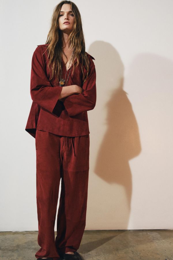 LIMITED EDITION SUEDE PANTS