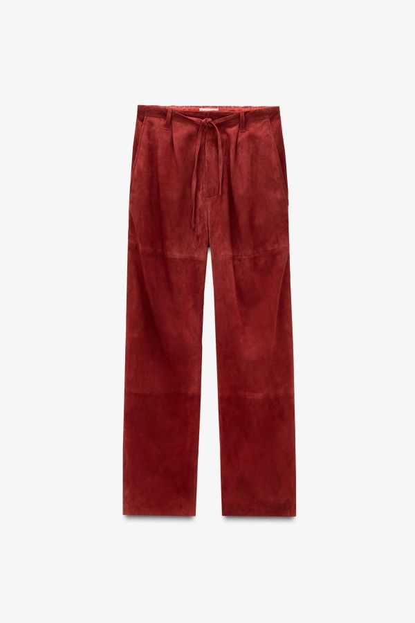 LIMITED EDITION SUEDE PANTS
