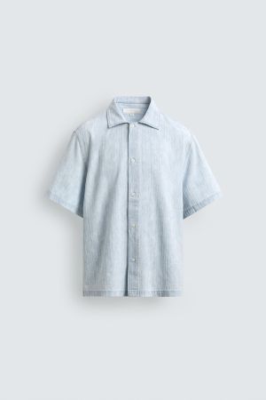 WASHED TEXTURED SHIRT
