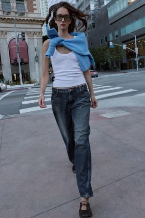 Z1975 MID-RISE STRAIGHT LEG JEANS