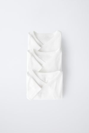 THREE-PACK OF SHORT SLEEVE KIMONO NECK BODYSUITS