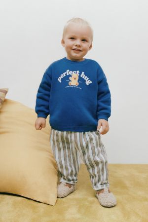 BEAR PRINT SWEATSHIRT