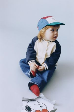 SNOOPY PEANUTS™ PLUSH BOMBER JACKET