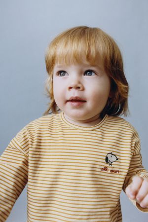 STRIPED SNOOPY PEANUTS™ T-SHIRT