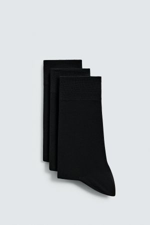 THREE-PACK OF MERCERIZED SOCKS