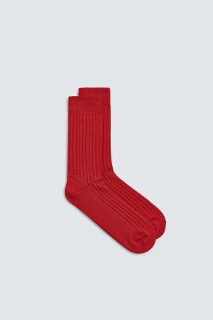 RIBBED TEXTURED SOCKS