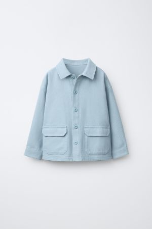 WAFFLE POCKET OVERSHIRT