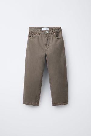 RELAXED BAGGY TWILL PANTS
