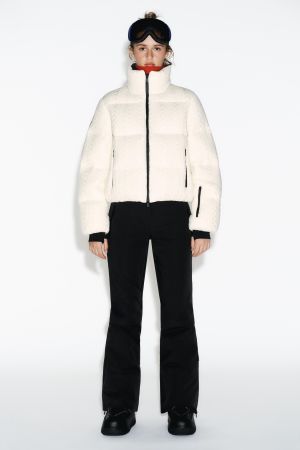 SHEARLING QUILTED ANORAK 80% DOWN 20% FEATHER HEIQ XREFLEX™ RECCO® TECHNOLOGY SKI COLLECTION