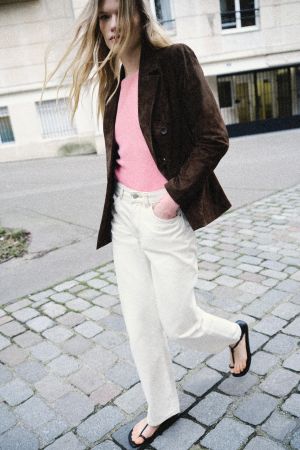 Z.03 HIGH WAISTED STRAIGHT LONG LENGTH JEANS