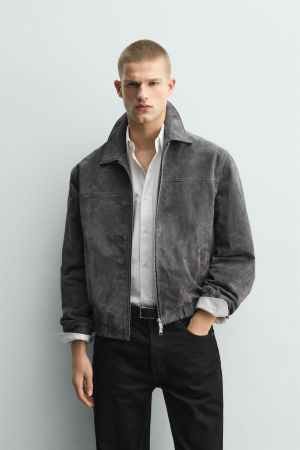 SUEDE LEATHER JACKET