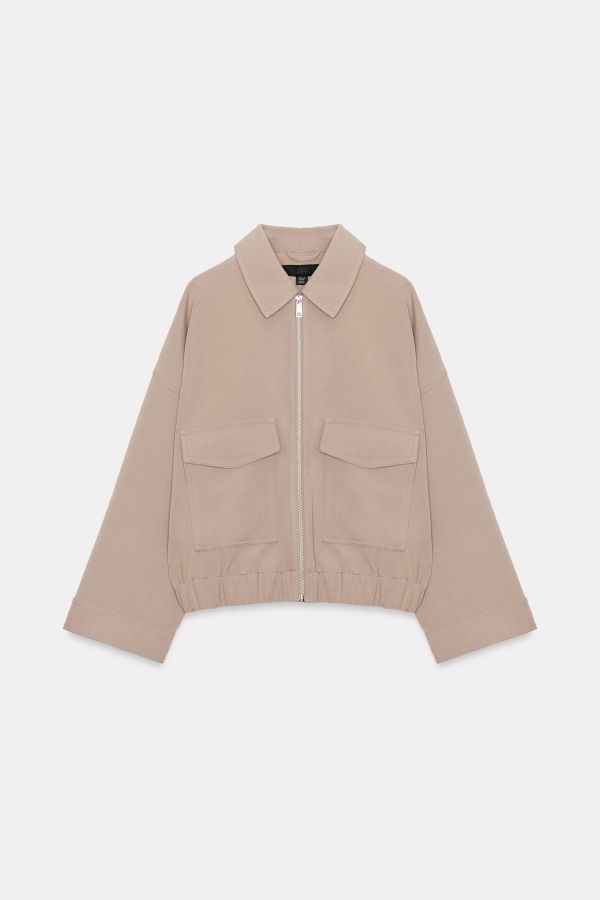 ELASTIC HEM JACKET